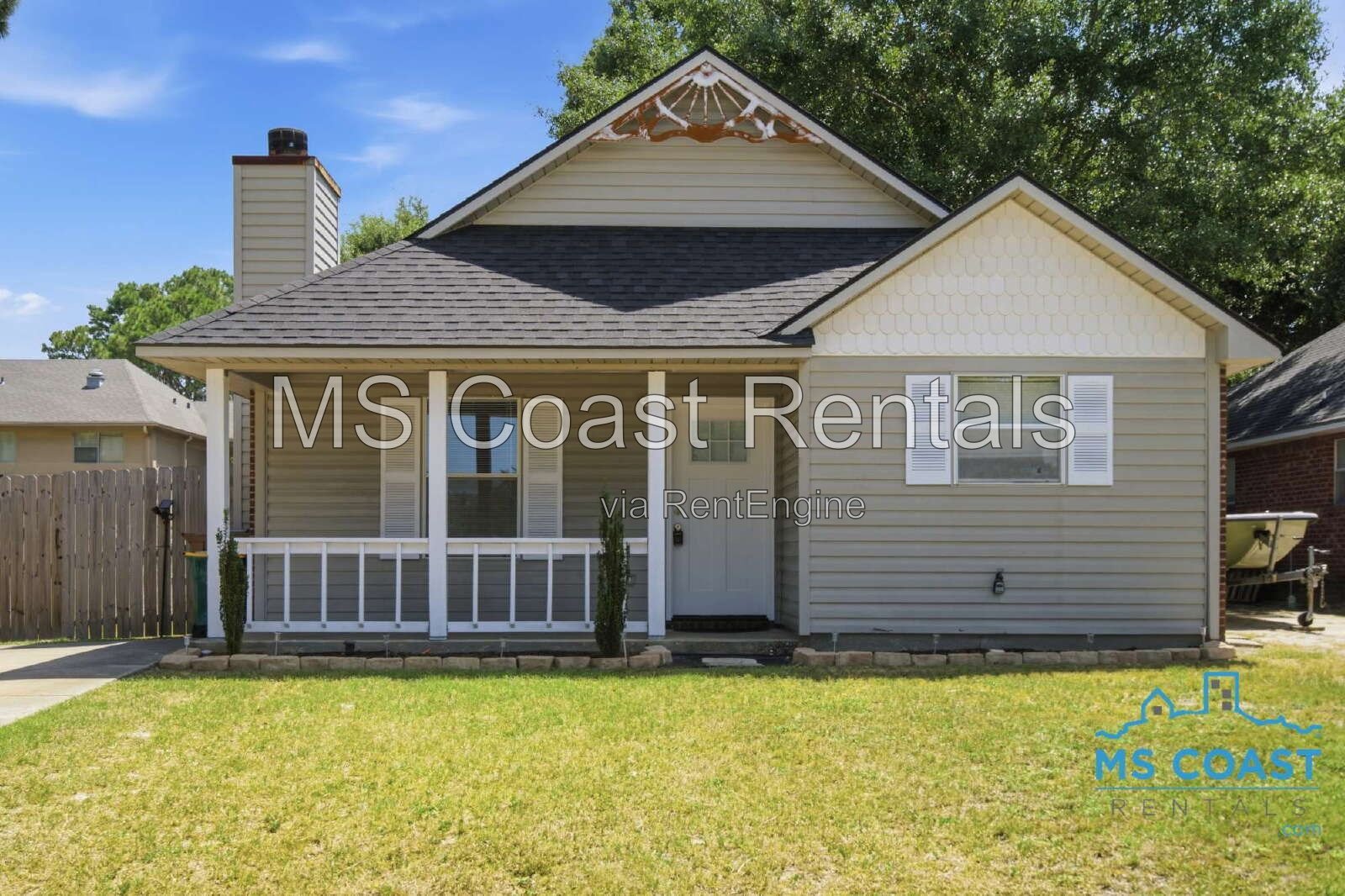Cozy Home with Fireplace at 398 Nelson Road, Biloxi property image